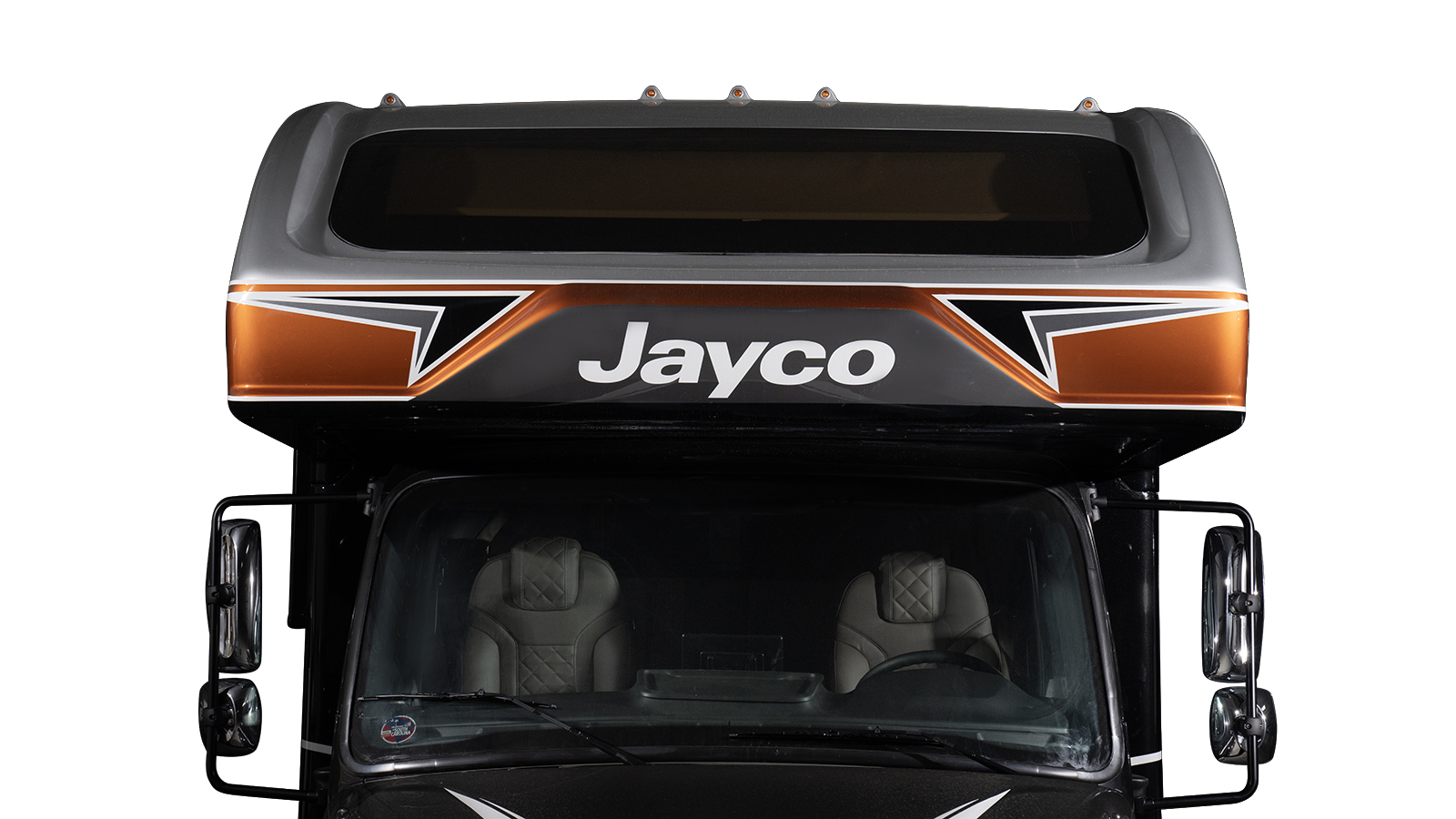 Jayco's One-Piece Seamless Front Cap with Automotive Bonded Panoramic Window