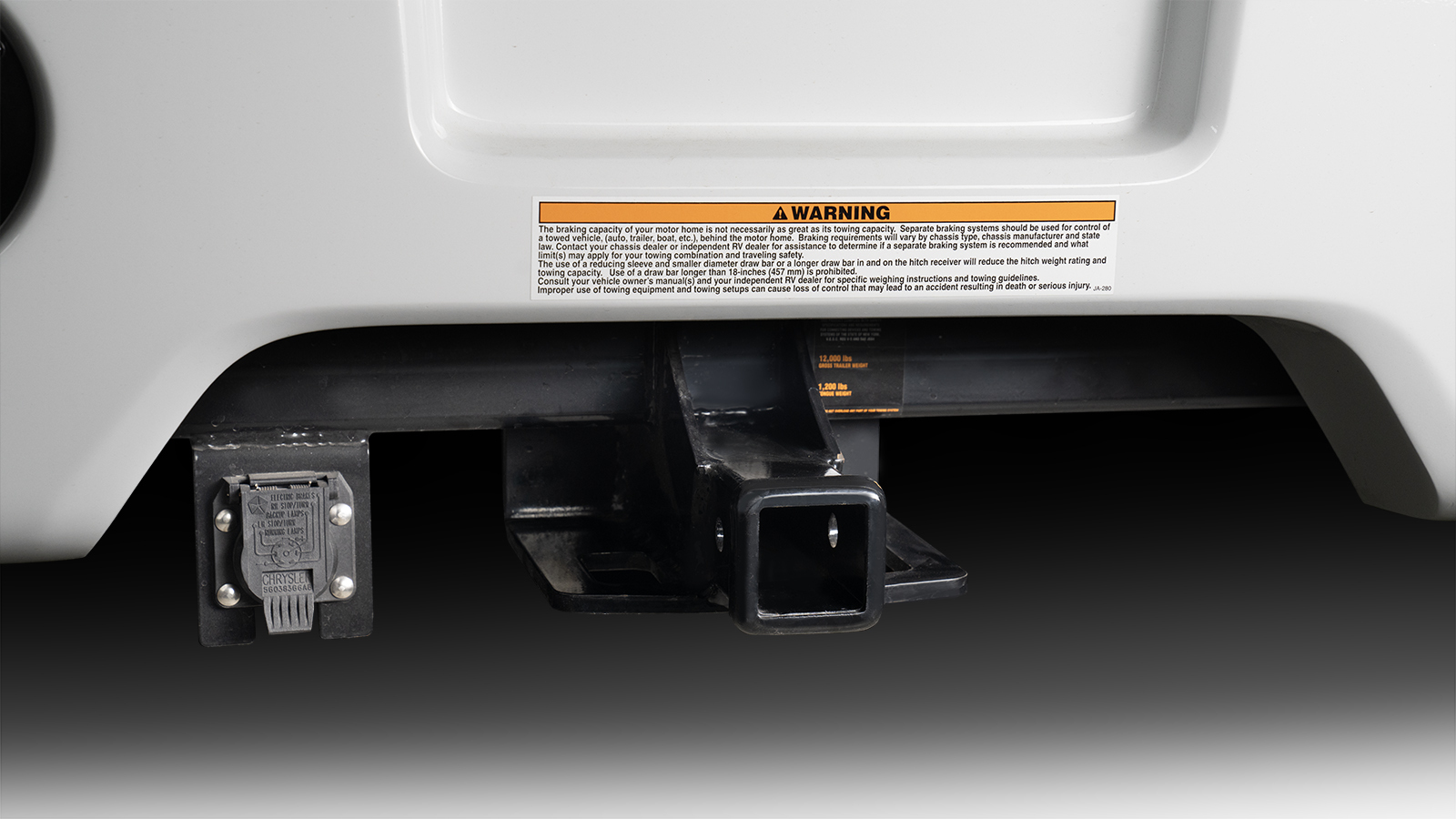 12,000 lb. Rear Hitch Receiver